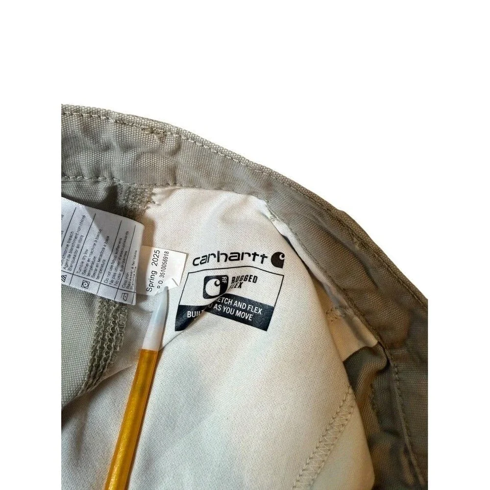 Carhartt Mens Work Pants Size 44x30 Relaxed Fit Rugged Flex Canvas Lot of 2